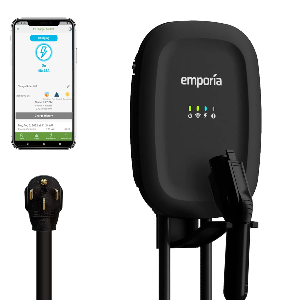 EMPORIA EV CHARGER | 48 AMP