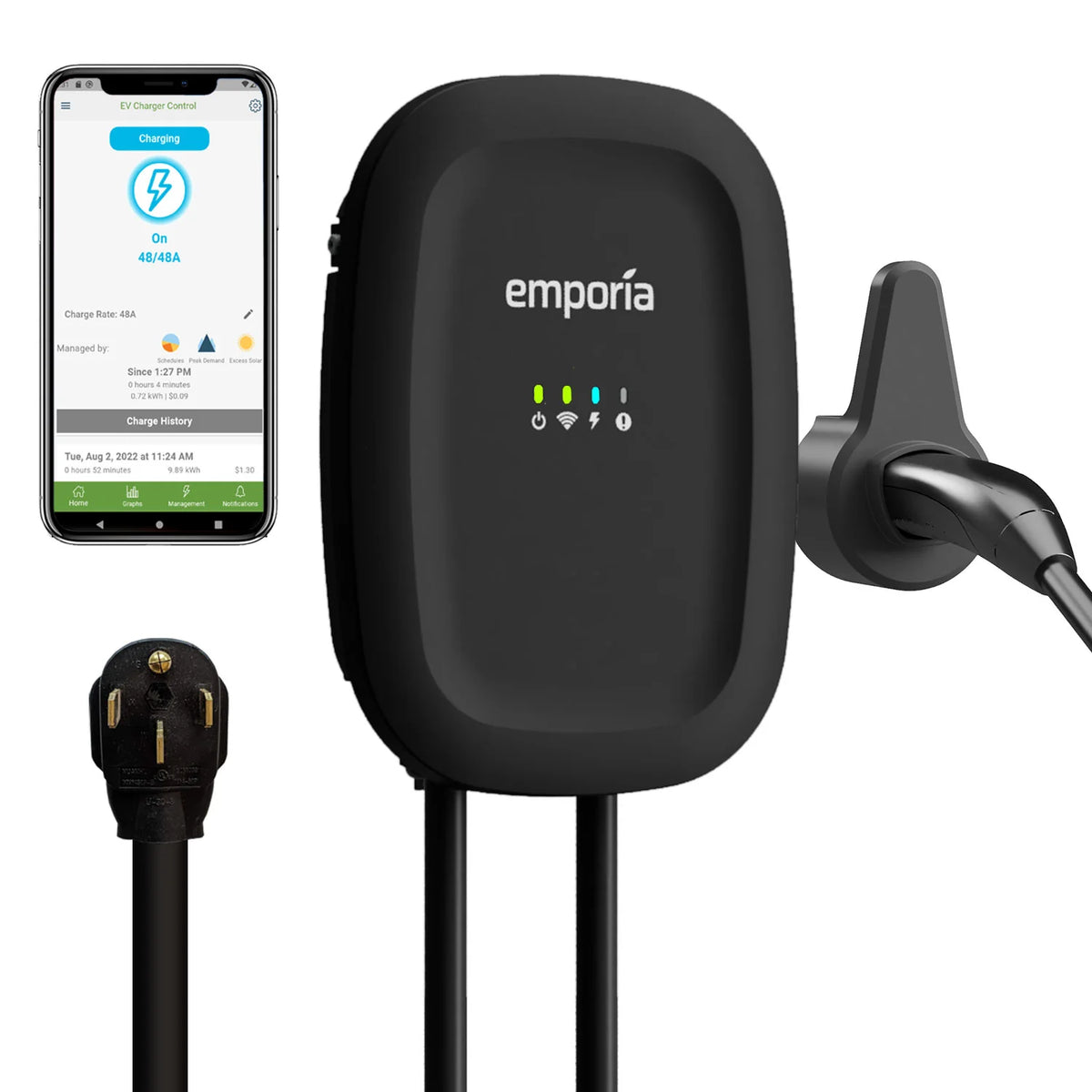 EMPORIA EV CHARGER | 48 AMP