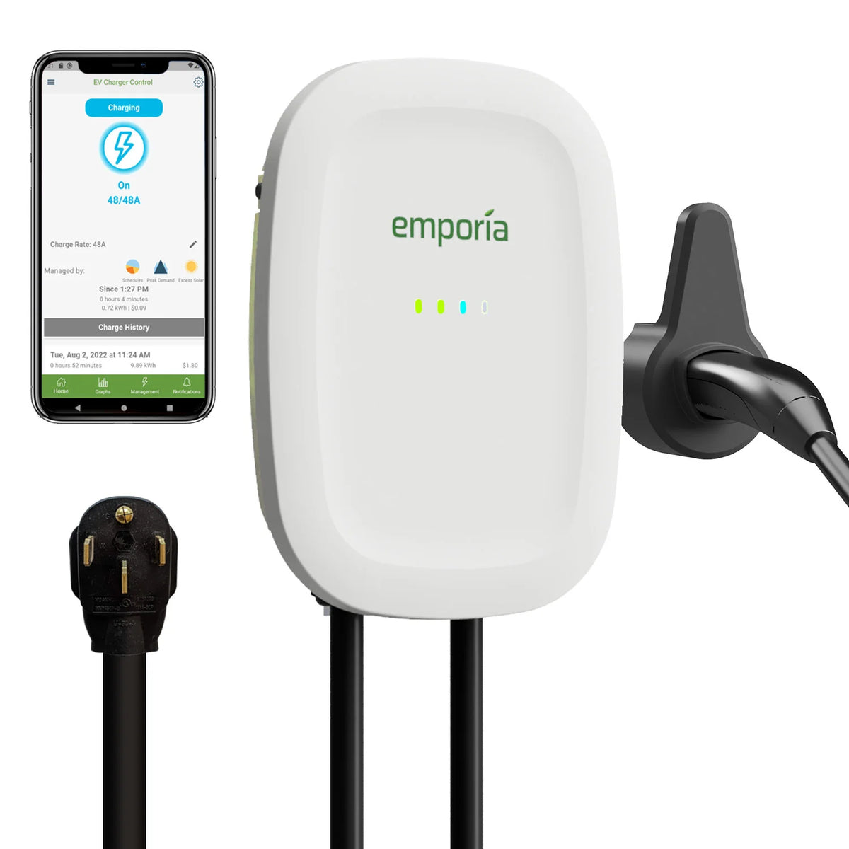 EMPORIA EV CHARGER | 48 AMP